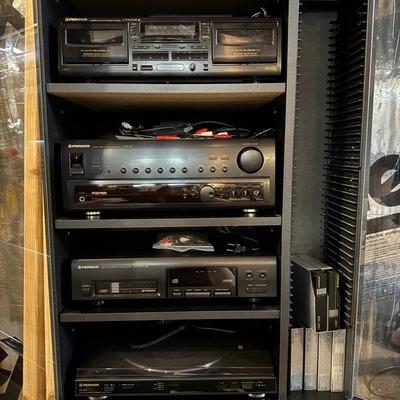 Vintage Pioneer Stereo Equipment