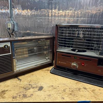 Vintage Space Heaters (Electric and Propane)