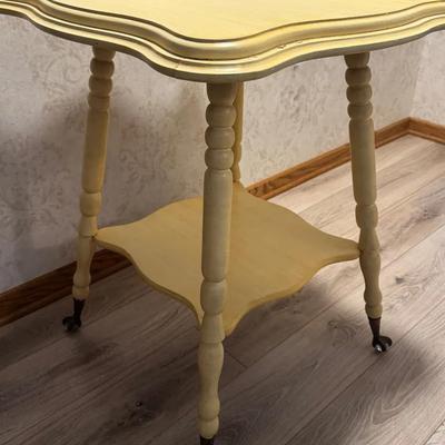 Antique Clawfoot Table