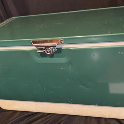 Vintage Coleman Cooler Green