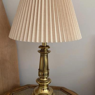 2 Brass Stiffel Table Lamps