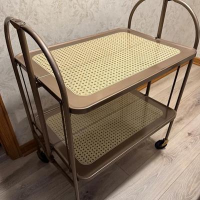 Vintage 1960s Versa Table Bar Cart