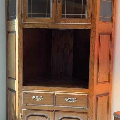 Corner Cabinet with Storage