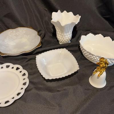 Milk glass And Friends 