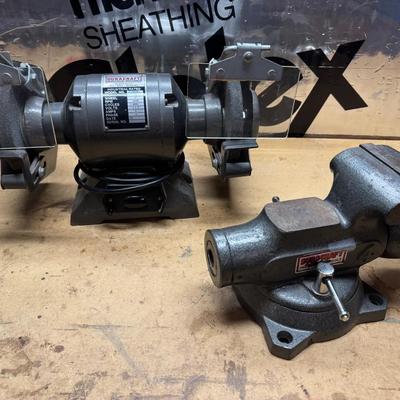 Duracraft Grinder and Vise