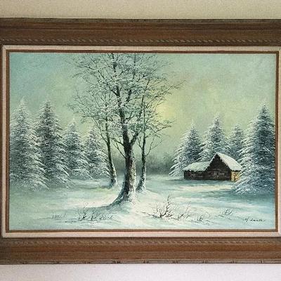 Original H. Lester Painting (BR2)