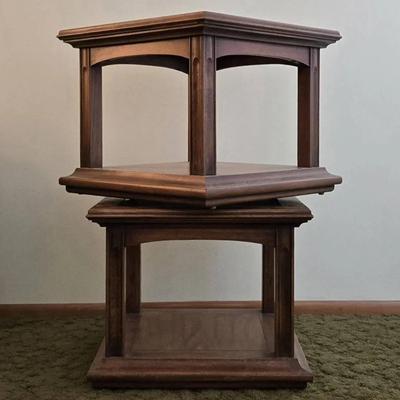 Glass Top Side Tables (LR)