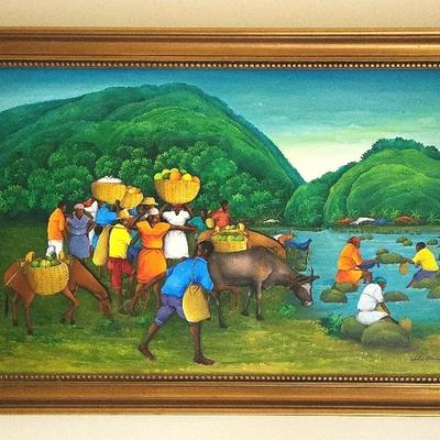 Original Wistin Domond Painting (FR)
