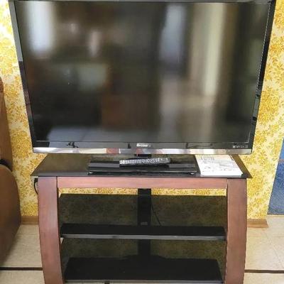 46" Sharp TV & Stand (FR)