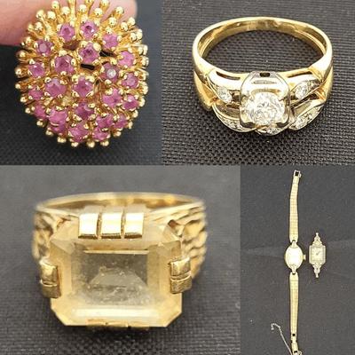14K Gold Rings + (BR2)