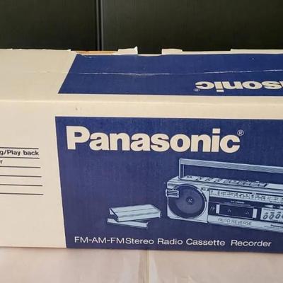 New! Panasonic RX-F9 Boombox (BR2)