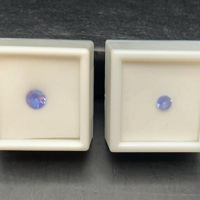 Tanzanite Round .50CT & 1.05CT