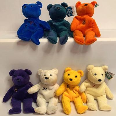 Vintage Bamm Beano’s Baseball Collectible Bears