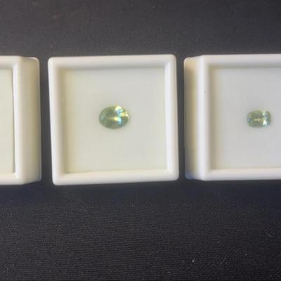 Shanseres Lot Of 3 Stones .5-1.25 CT