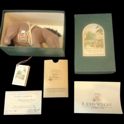 R. John Wright Winnie The Pooh Pocket Eeyore