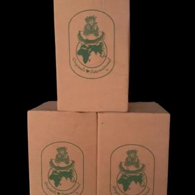 Lot Of Three Originals International Dolls Trunks 