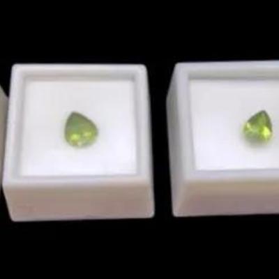 Peridot - Pear Shaped 2.00CT, 2.25CT, 2.50CT & 3.20CT