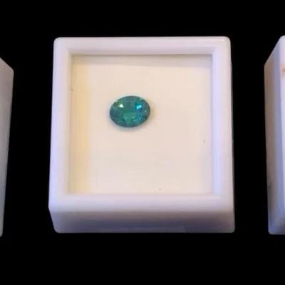 Apatite: Oval- 1.10CT Green, 1.40CT Dark Green & 5.00CT Mixed Parcel