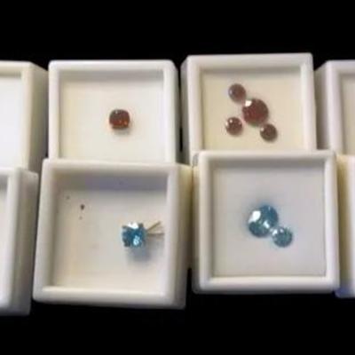 Zircon Lot Of 18 Stones Up To 2.25 CT