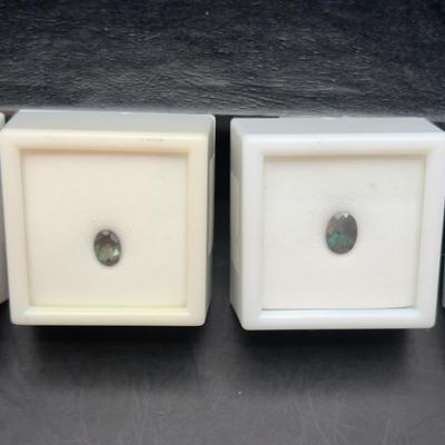 Labradorite Green Oval .50CT (2), .70CT & 1.85CT