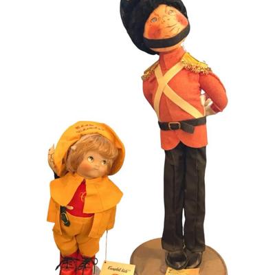 Annalee Doll Toy Soldier And Campbell Kids Clam Chowder