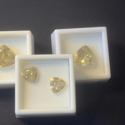 TR Yellow Labradorite 4 Stones 5.3-10 CT