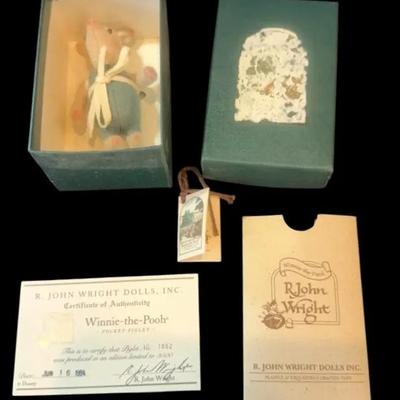R. John Wright Winnie The Pooh Pocket Piglet