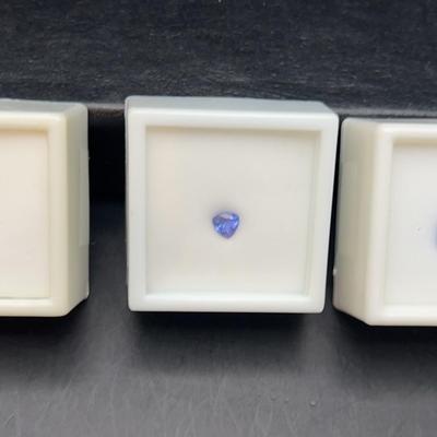 Tanzanite Trillion Cut .25CT, .40CT & .75CT
