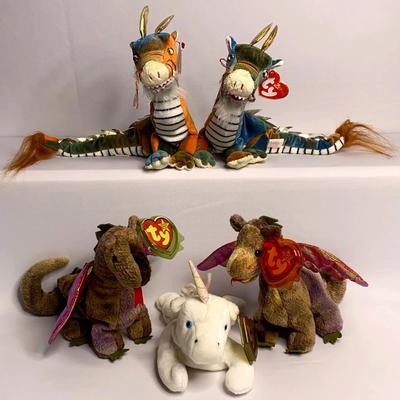 Vintage ty Beanie Babies Mystical Creatures Edition