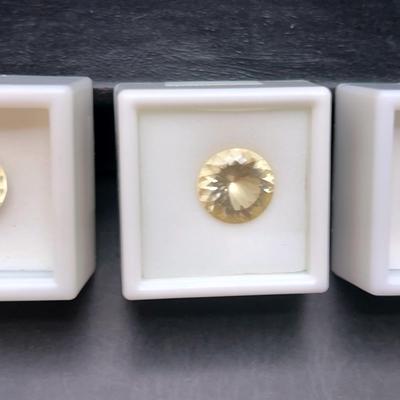 Labradorite Yellow Round 8.00CT (2) & 10.00CT