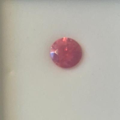Rhodochrosite 1.35 CT 7 MM