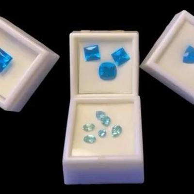 Prasiolite 5 Stones+ 1.175-4 CT 