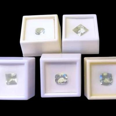 Prasiolite 5 Stones 3.3-6.4 CT