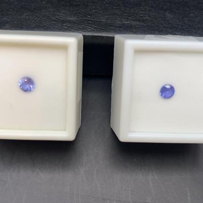 Tanzanite Round .50CT (2 Gemstones)