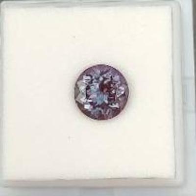 Round 10 MM Russian Lab-grown Alexandrite