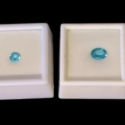 Apatite: Round-0.80CT Set/2, 0.80CT, Oval-1.45CT, Triangle-1.85CT