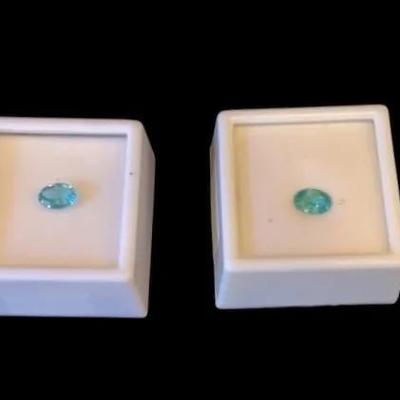Apatite Oval: 0.40CT Peacock, 0.85CT Teal, 0.90CT Blue, 1.90CT Blue/Green