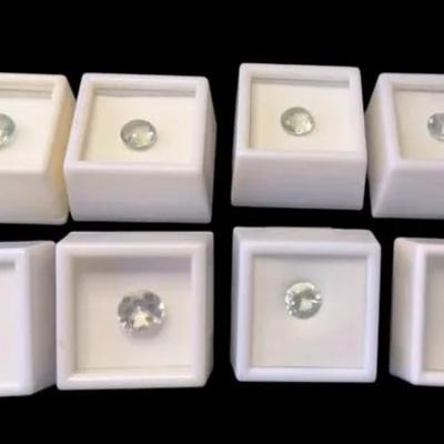Prasiolite 8 Stones 3-11.50 CT 
