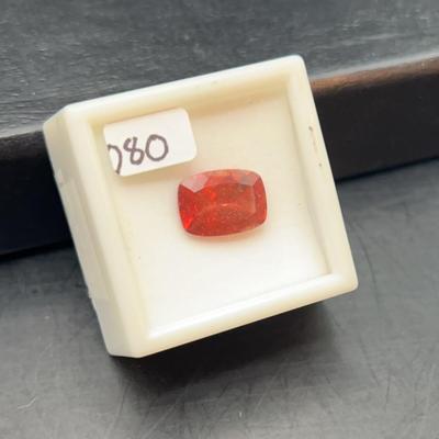 Labradorite Cushion Orange 4.70CT