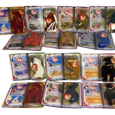 Vintage McDonald’s Teenie Beanie Babies 2000 Collection- Missing Spangle