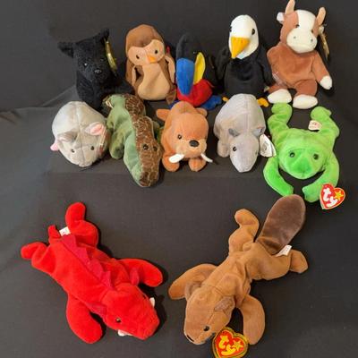 Ty Beanie Babies - Animals Lot 