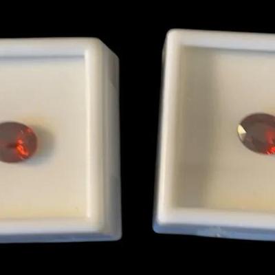 Garnet: Oval Measonite- 2.25CT & 3.00CT