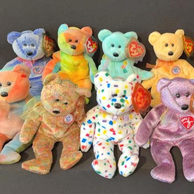 Ty Beanie Babies - Colorful Lot 1 