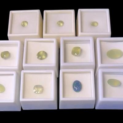 Prehnite 11 Stones 1.5-12 CT 