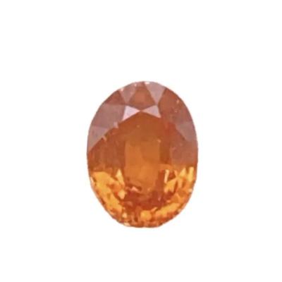 2.00CT 9x7mm Oval Nigerian Spessarite Garnet