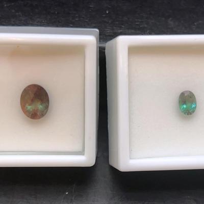 Labradorite Green Oval 2.50CT & .50CT