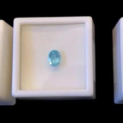 Apatite: Round 0.70CT, Oval- 1.00CT, Triangle- 1.85CT