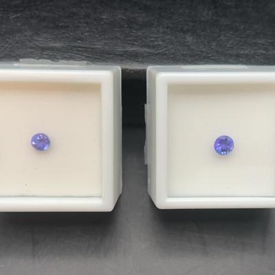 Tanzanite Round .40CT & .50CT