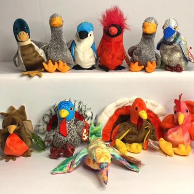 Vintage ty Beanie Babies Birds Edition