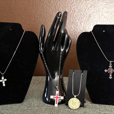 Marked 925 Italy And Other 925 Necklaces 